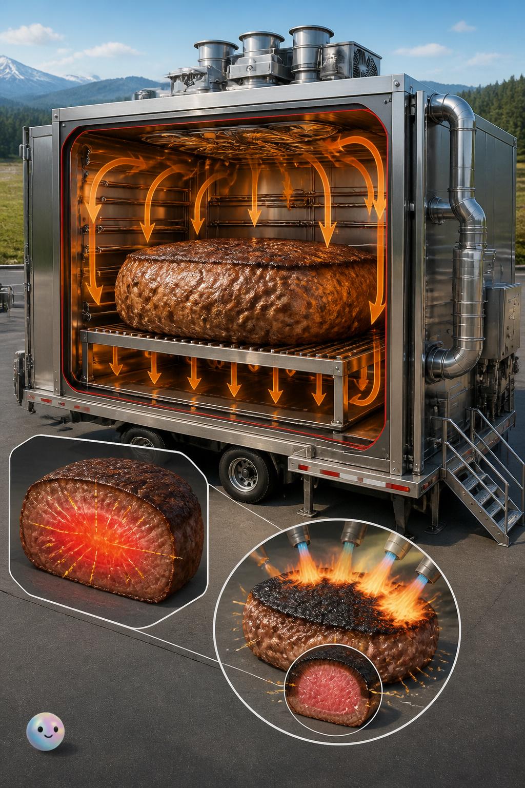 El desafío térmico de cocinar en grande