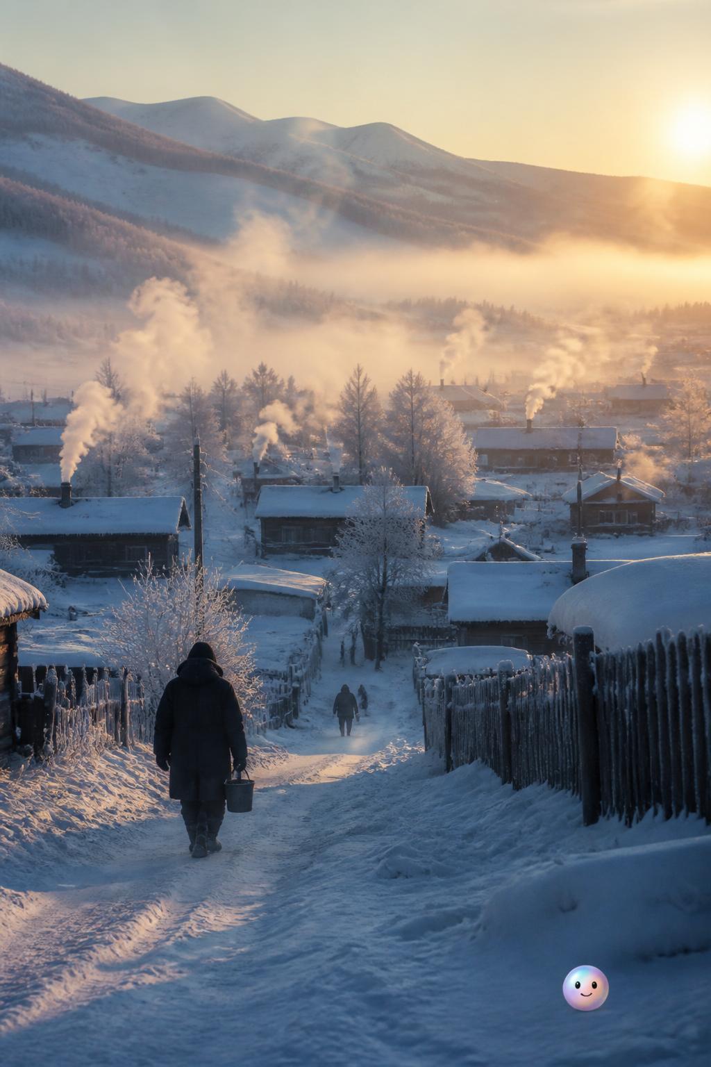 Oymyakon the frozen town