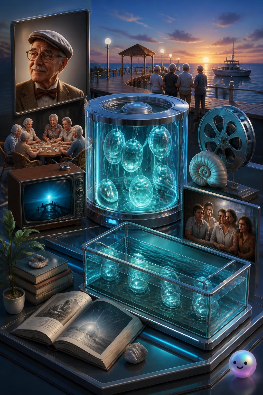 Cocoon and the fountain of youth