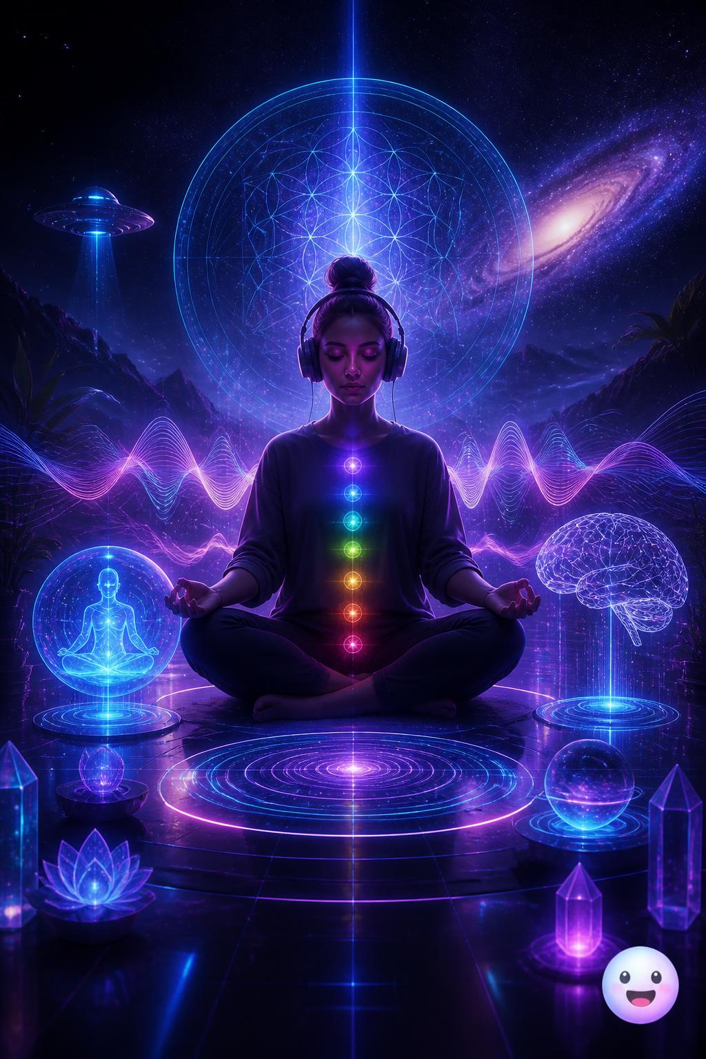 Quantum apps and meditation frequencies