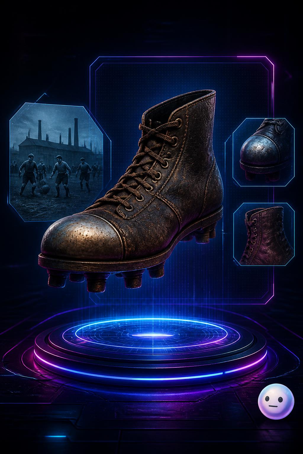 Work boots on the pitch