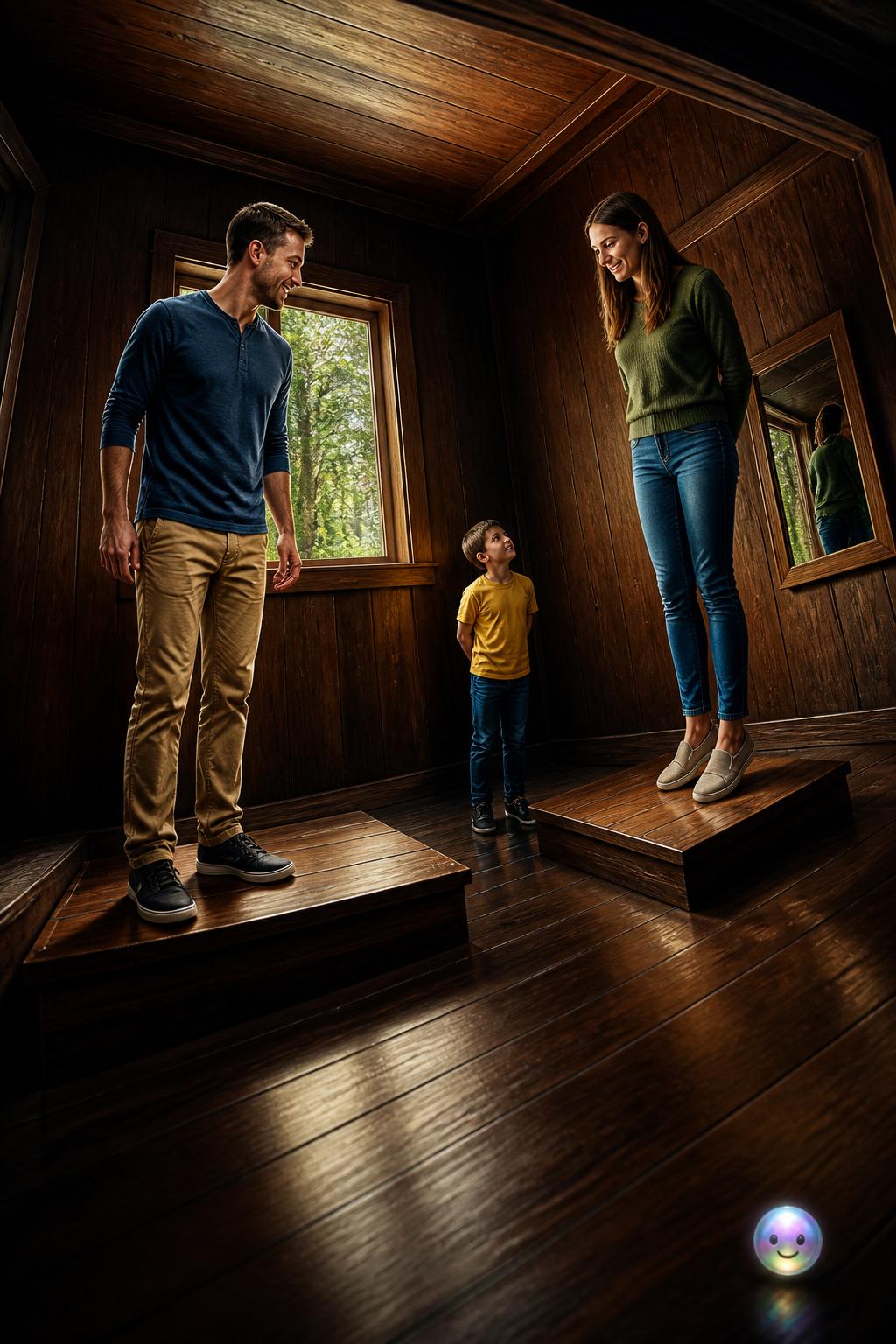 The Oregon Vortex height illusions