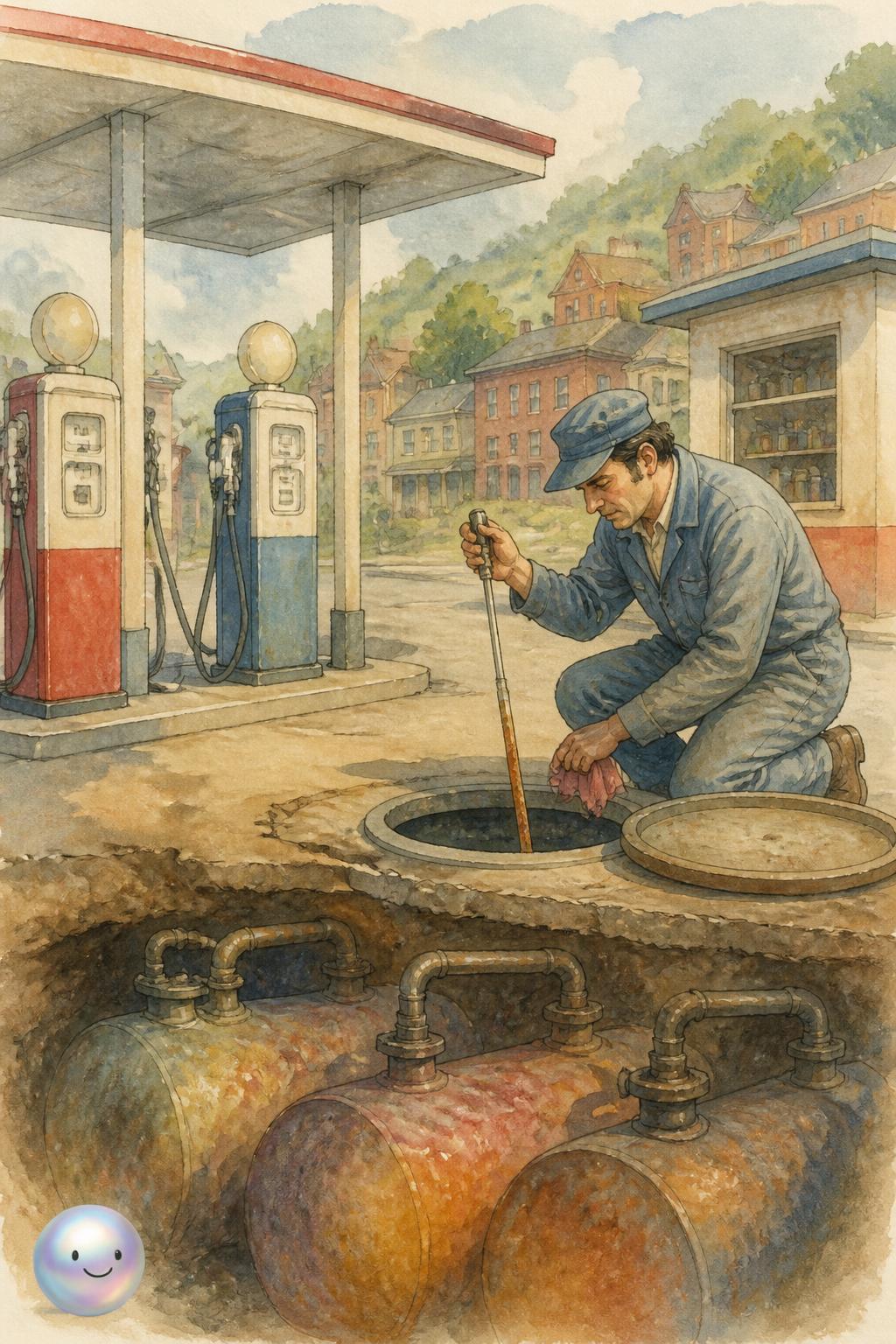 The gas station that nearly exploded
