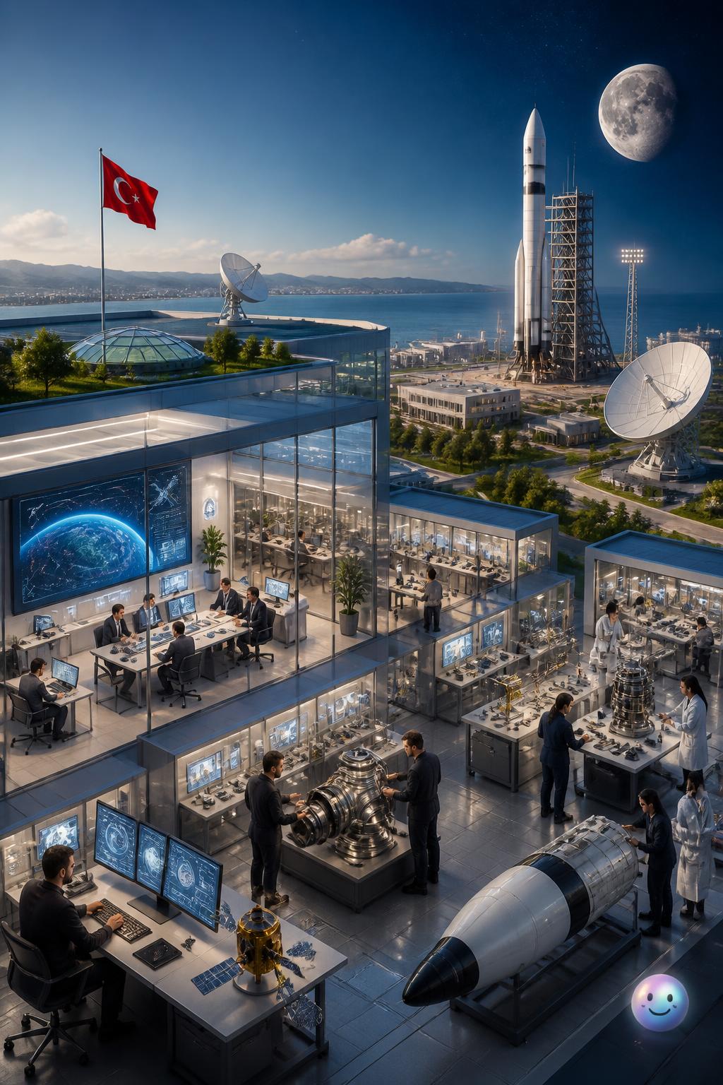 La fundación de la agencia espacial turca