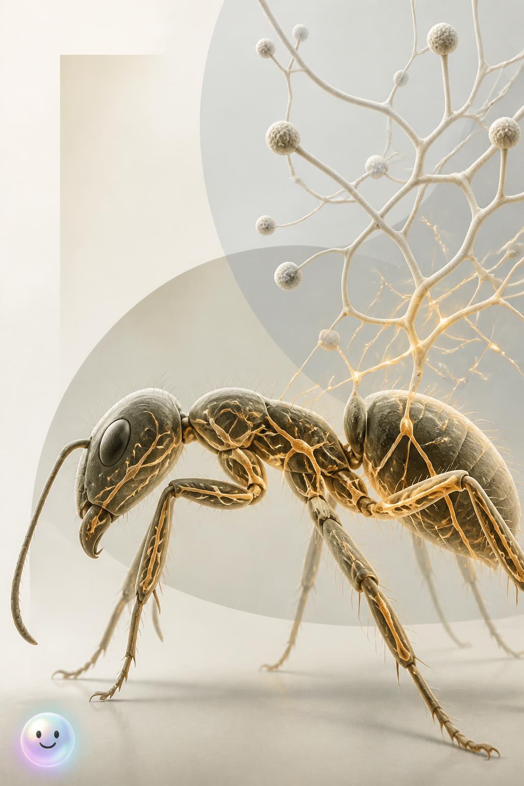 A network of fungal wires