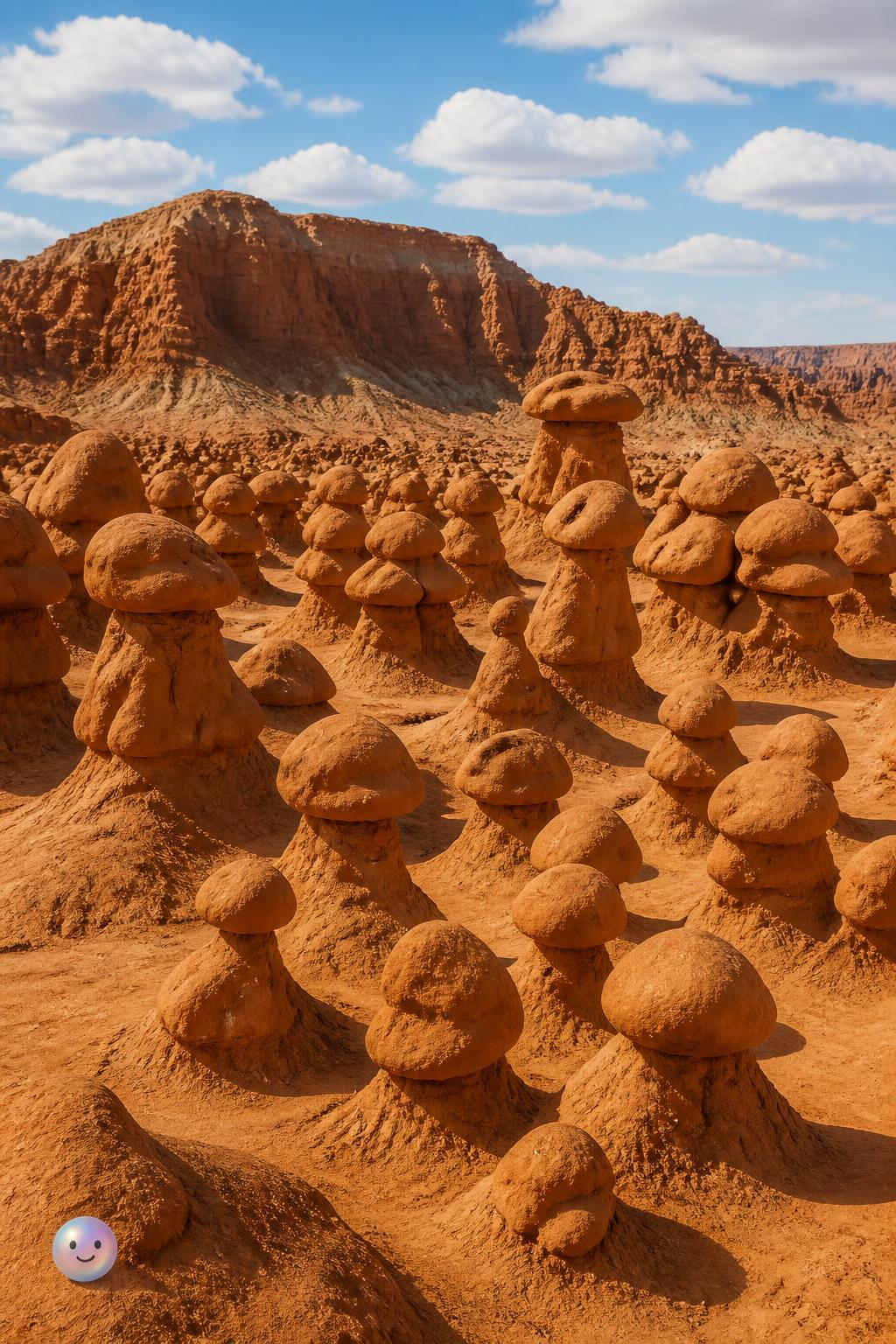Goblin Valley's bizarre sandstone army
