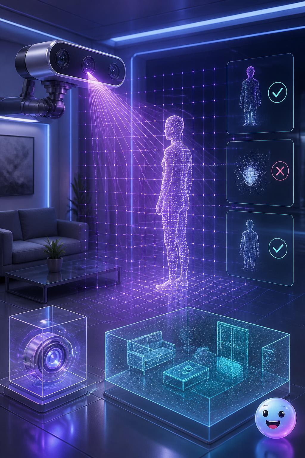 Computer vision and SLS cameras