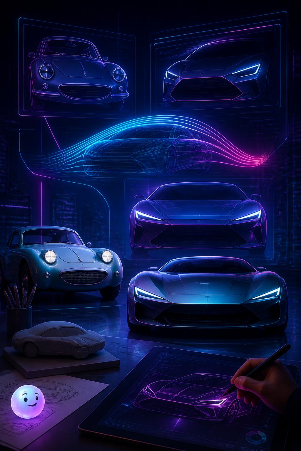 Why cars have human faces