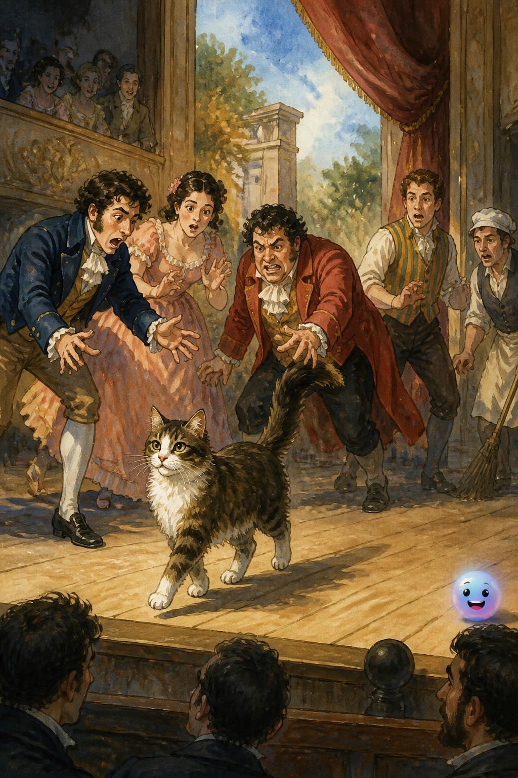 The night of the wandering cat