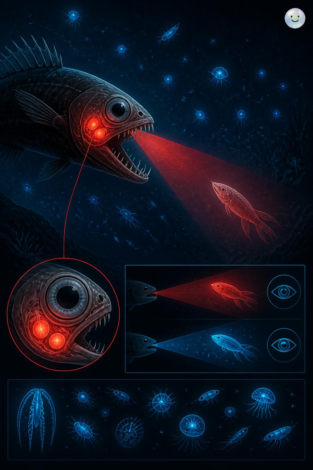 The red light sniper of the deep