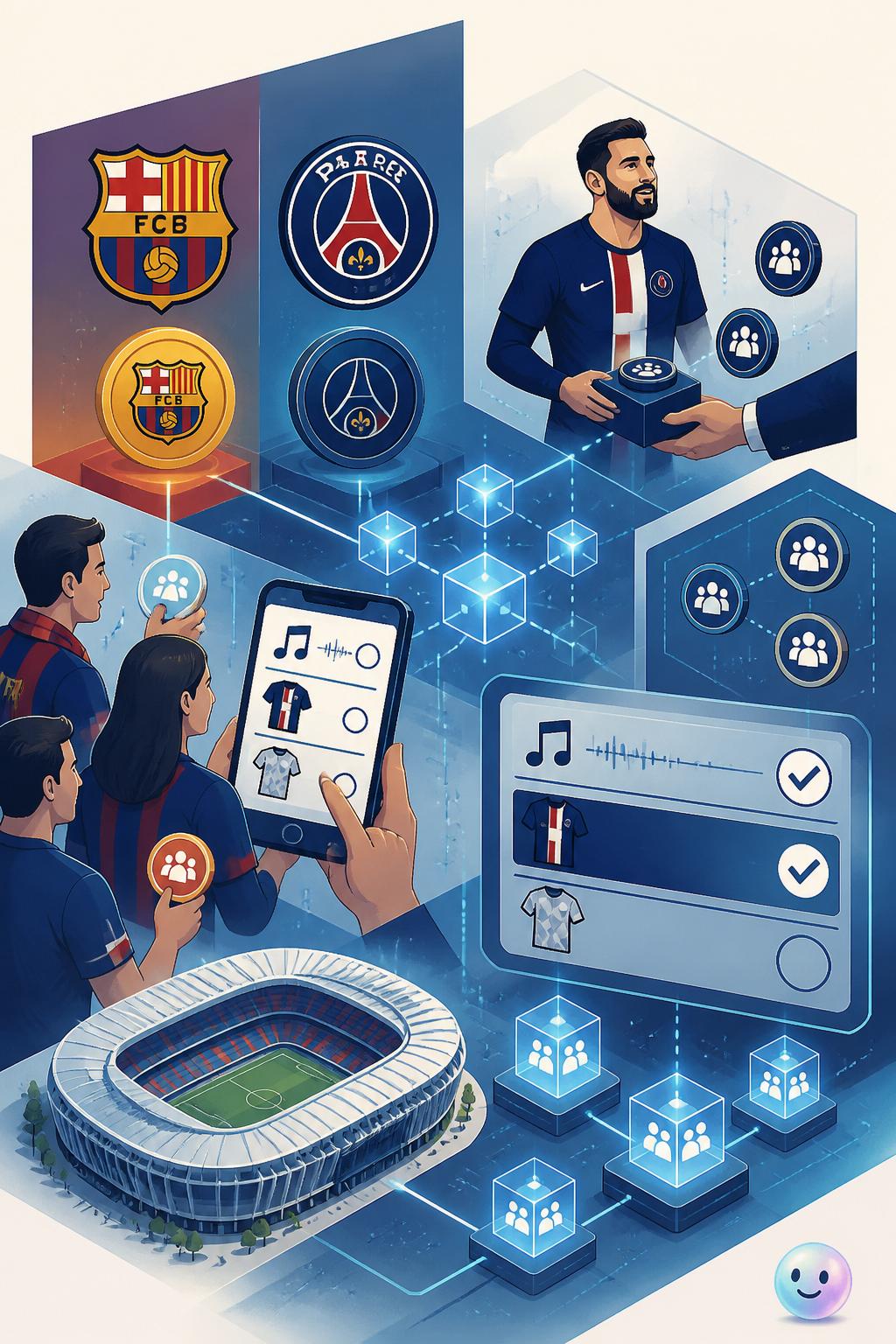 European soccer clubs enter the blockchain