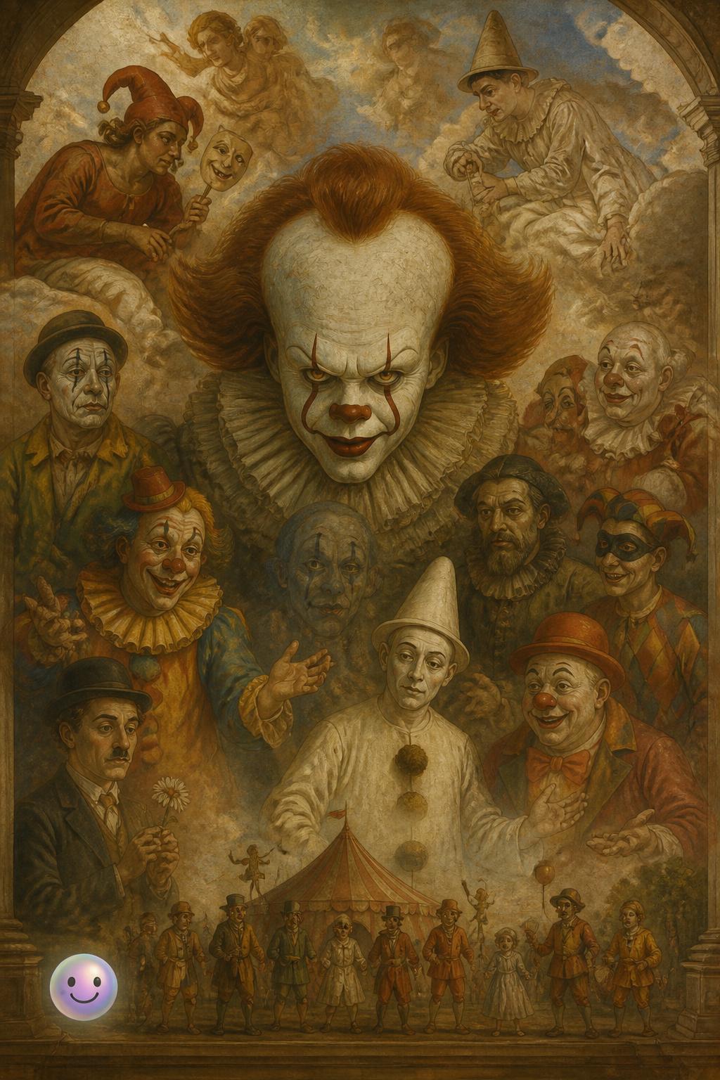 Pennywise and the evil clown trope