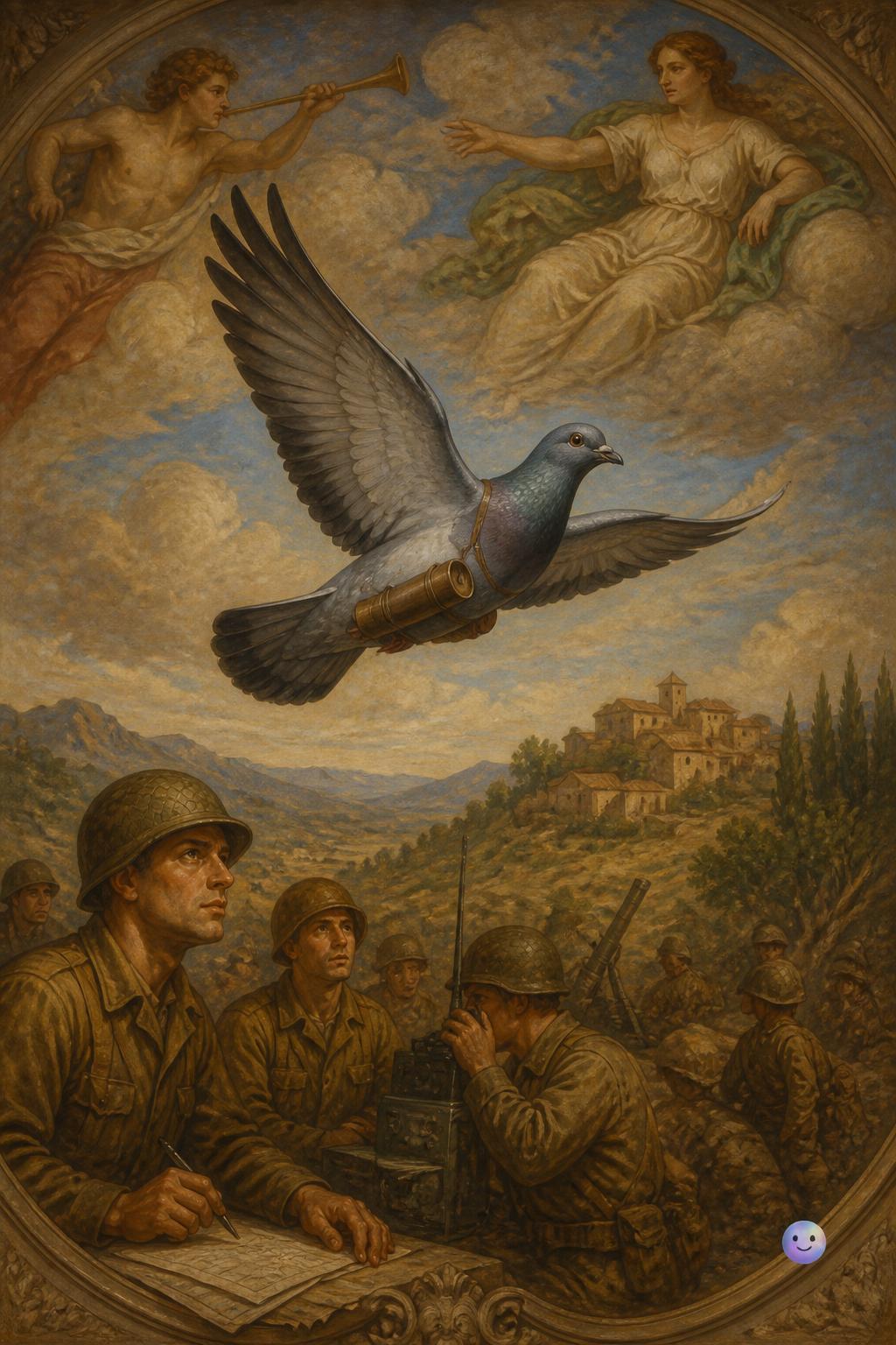 Feathered messengers of the sky