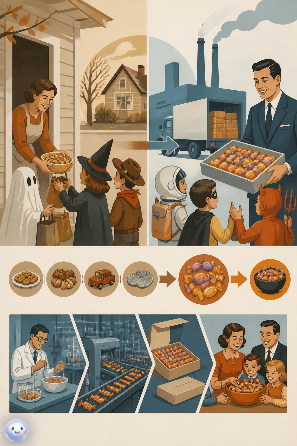 Candy commercialization