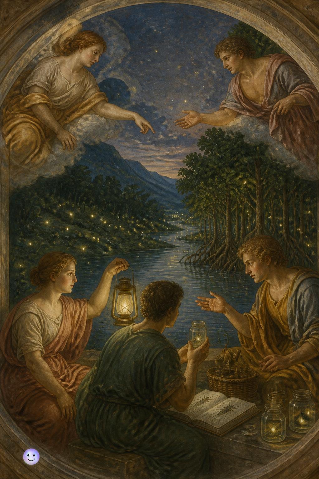 The magic of synchronous fireflies