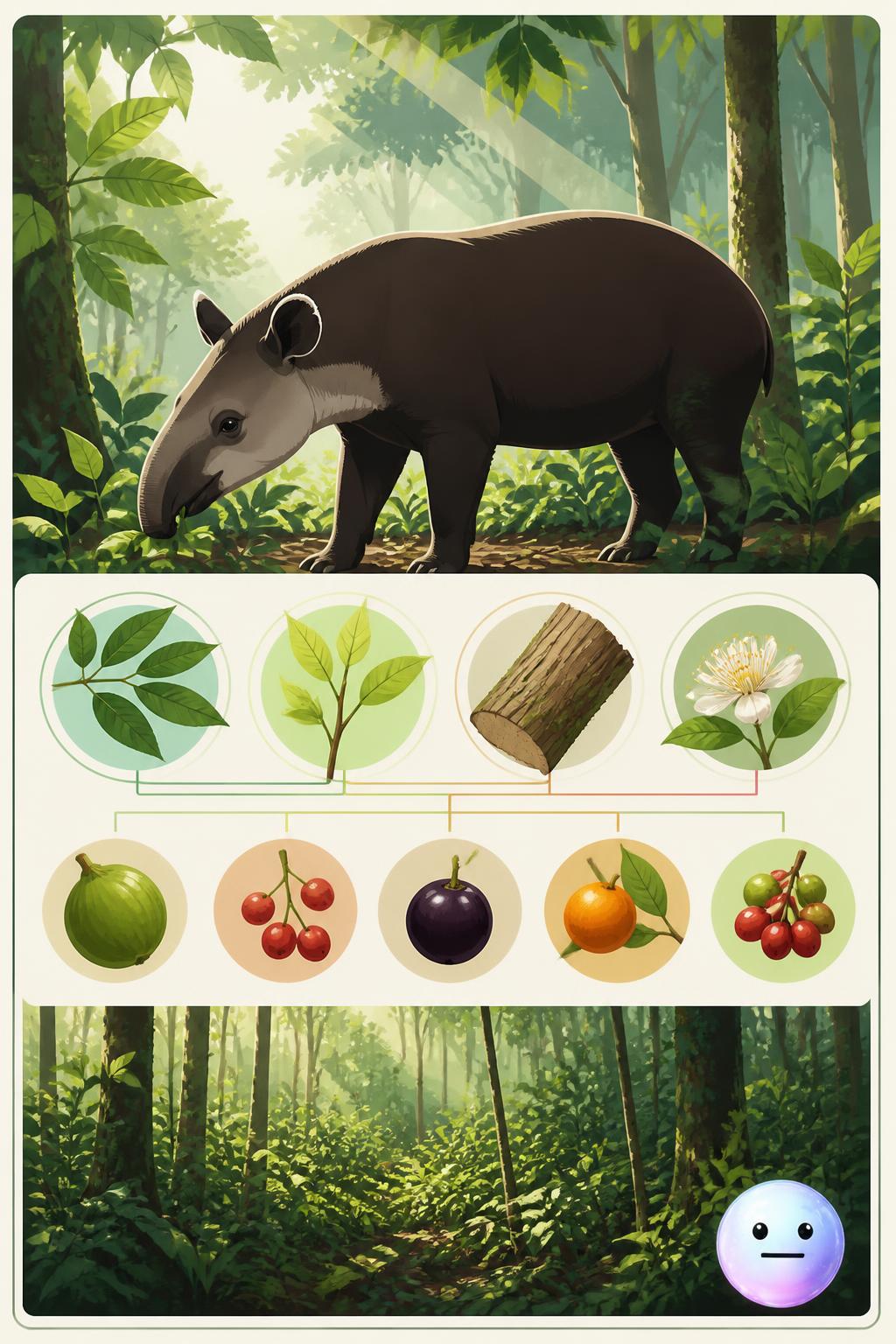 Una dieta colosal y vegetariana