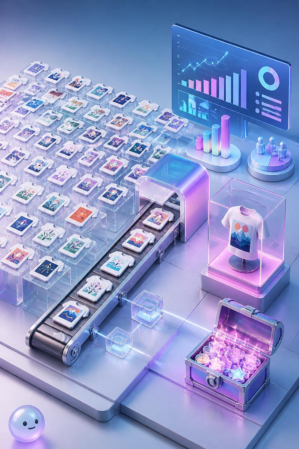 Why print-on-demand is a numbers volume game