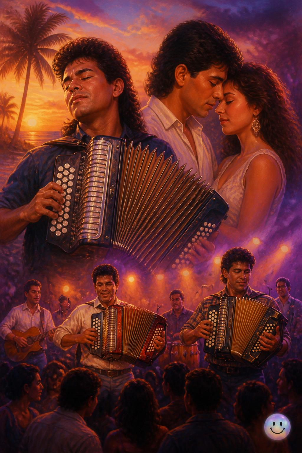 El vallenato romántico de los noventa