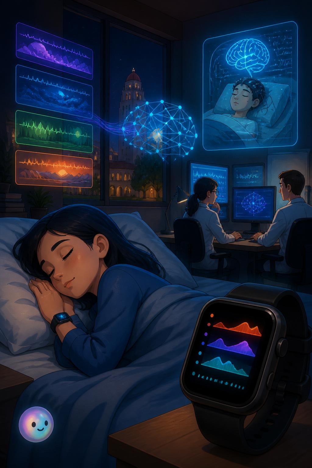 Fases del sueño analizadas por inteligencia artificial