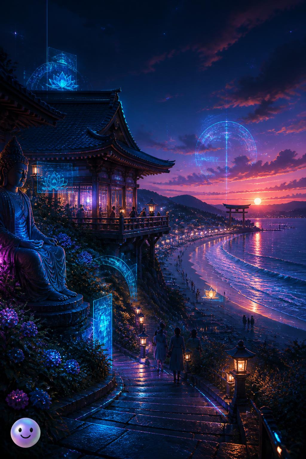 The historic seaside temples of Kamakura