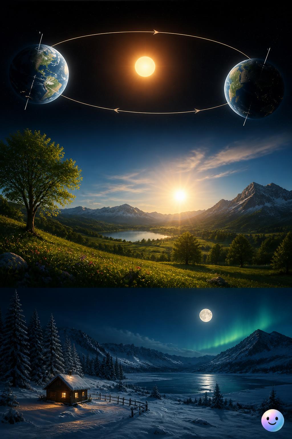 Solstices and the tilt of Earth