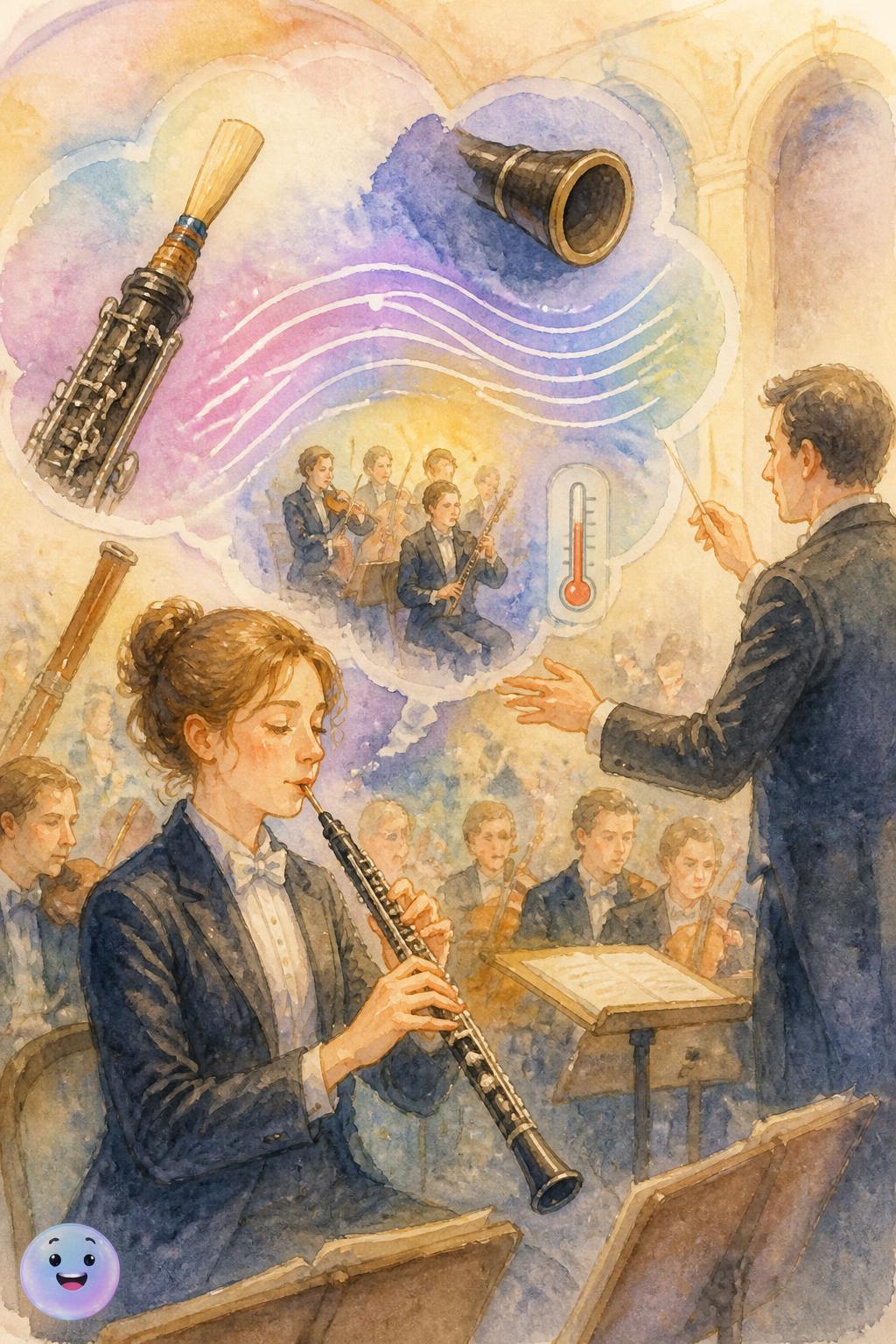 Why the oboe leads tuning