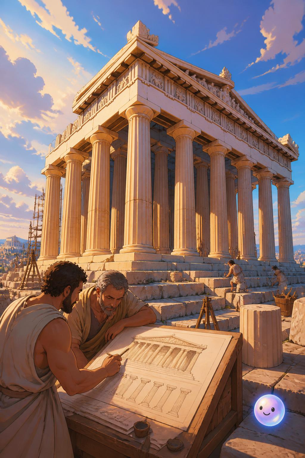 The mathematical secrets of the Parthenon