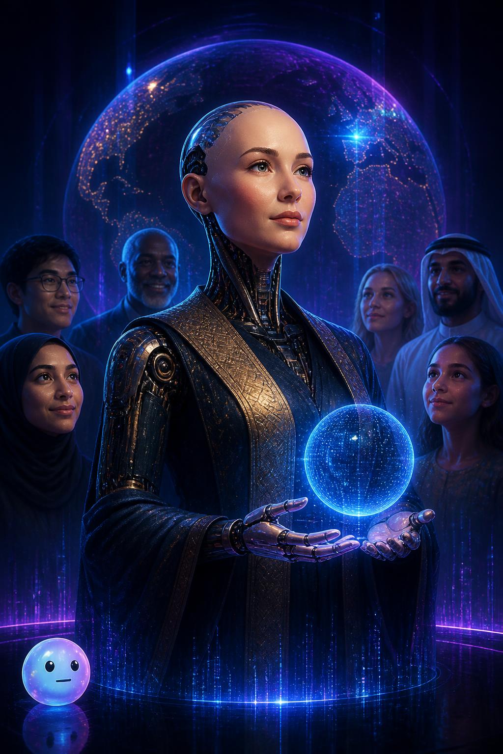 The curious case of Sophia the robot