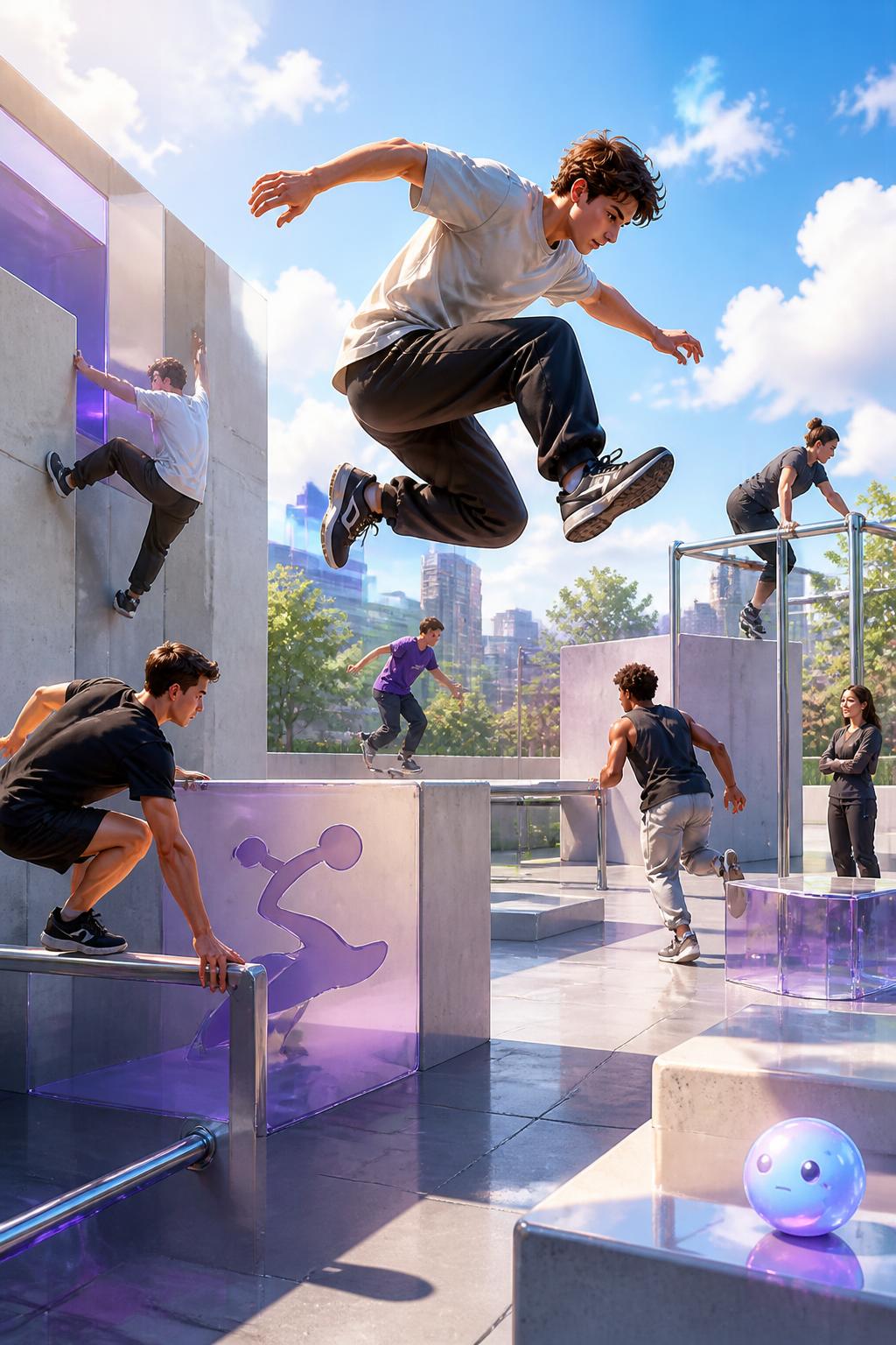 Parkour and the philosophy of obstacles