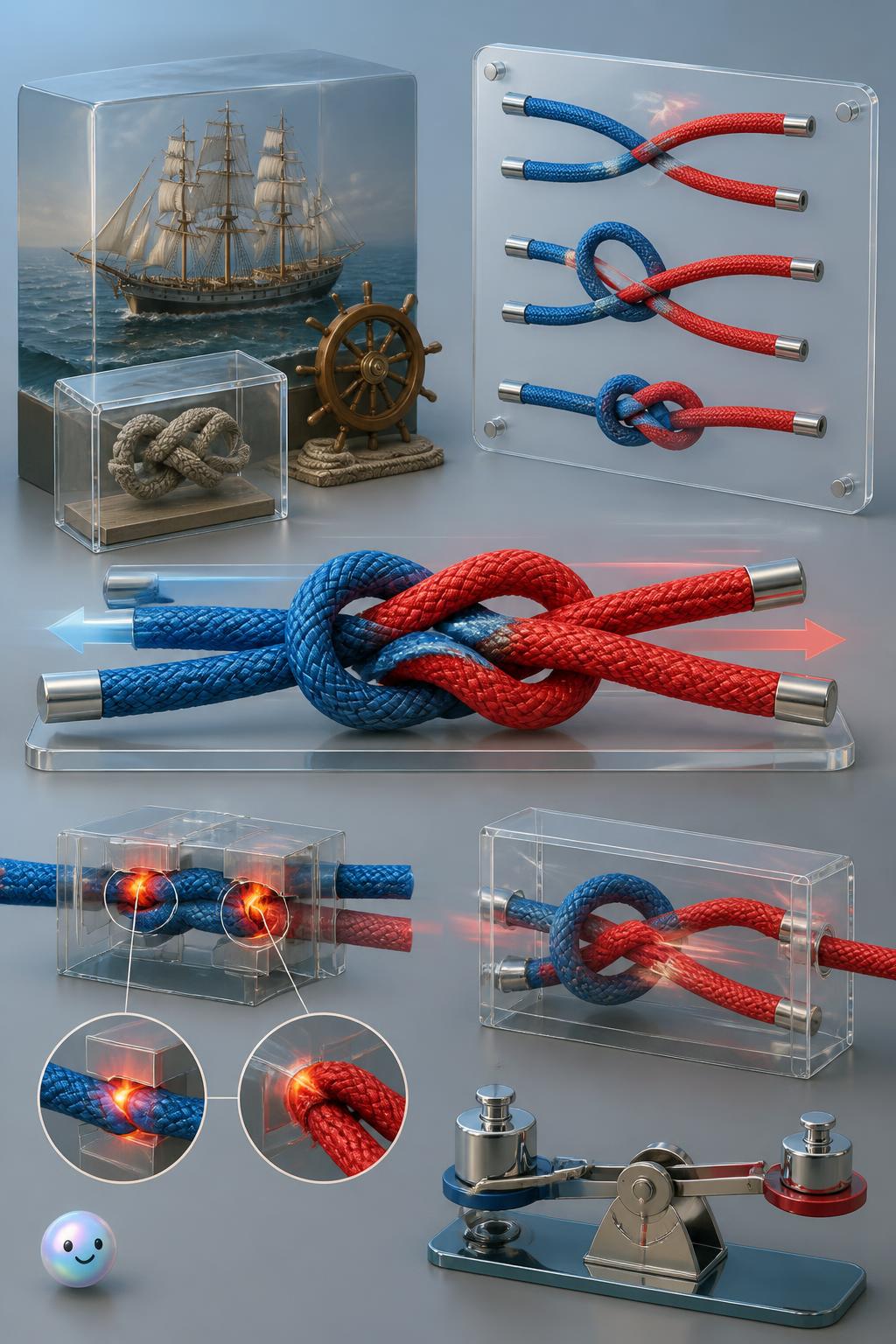Why the granny knot is structurally weak