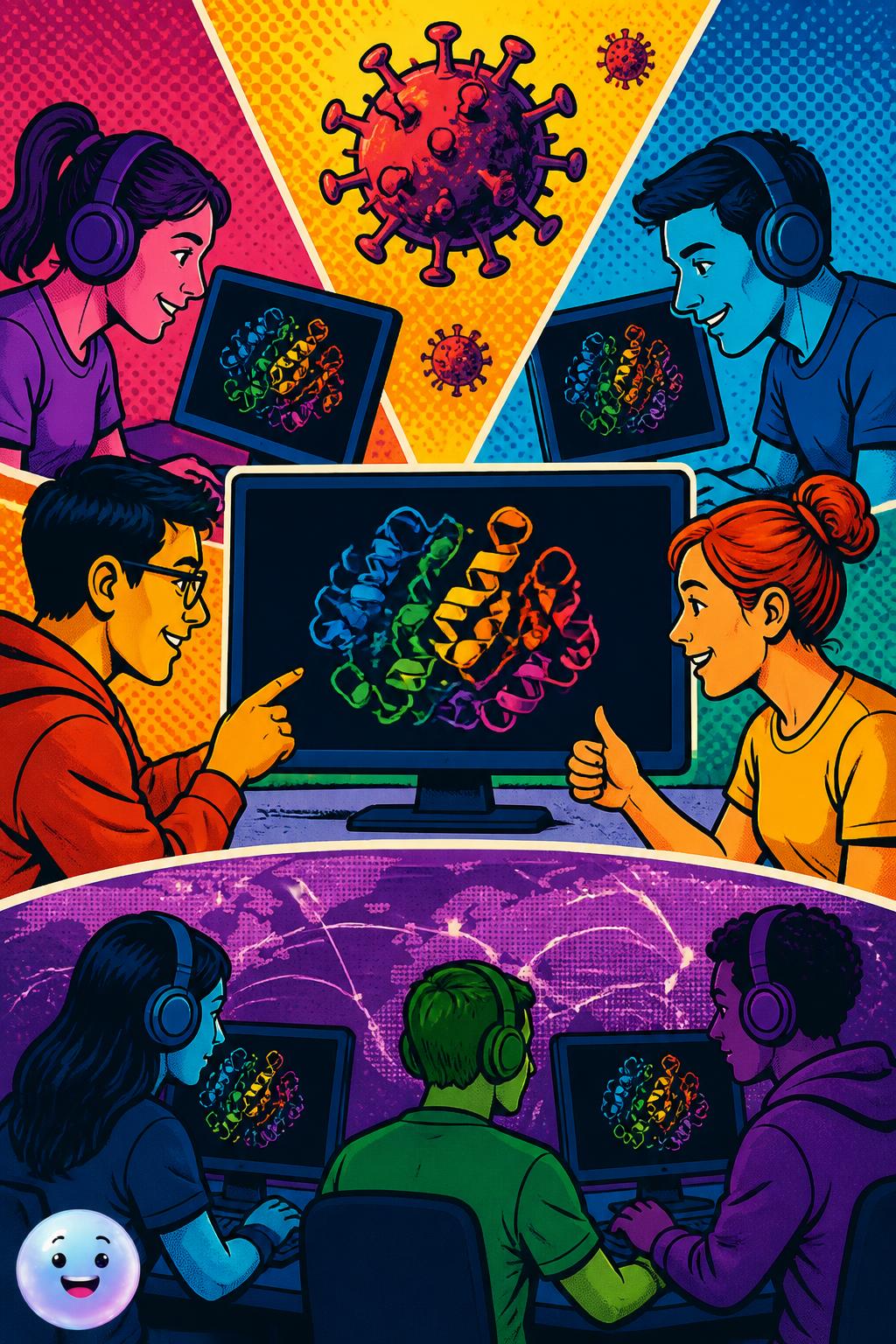 Folding proteins with online gamers