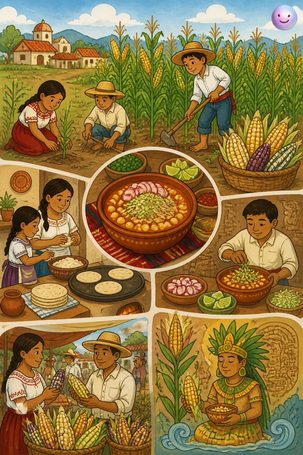 El pozole y el maíz cacahuacintle