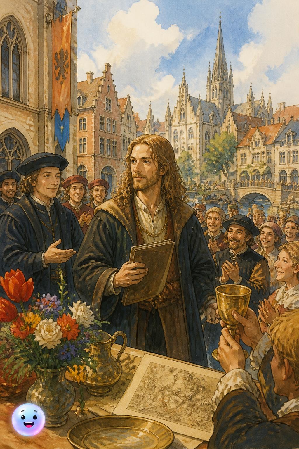 Il viaggio trionfale nelle Fiandre