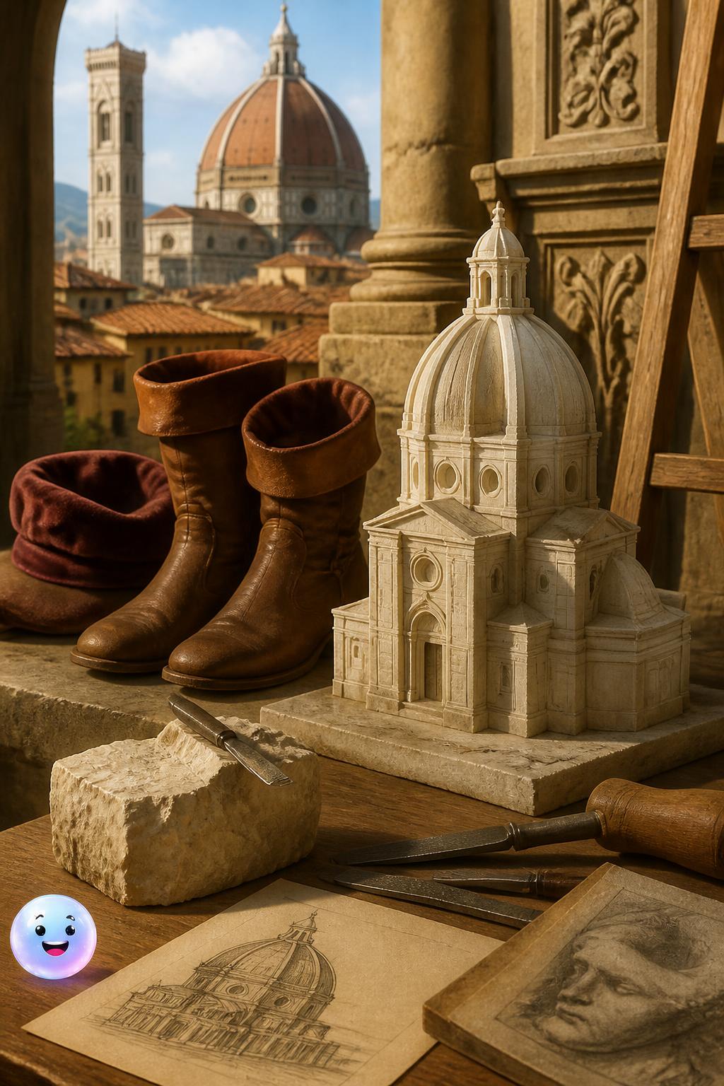 Le chapeau et les bottes du jeune héros