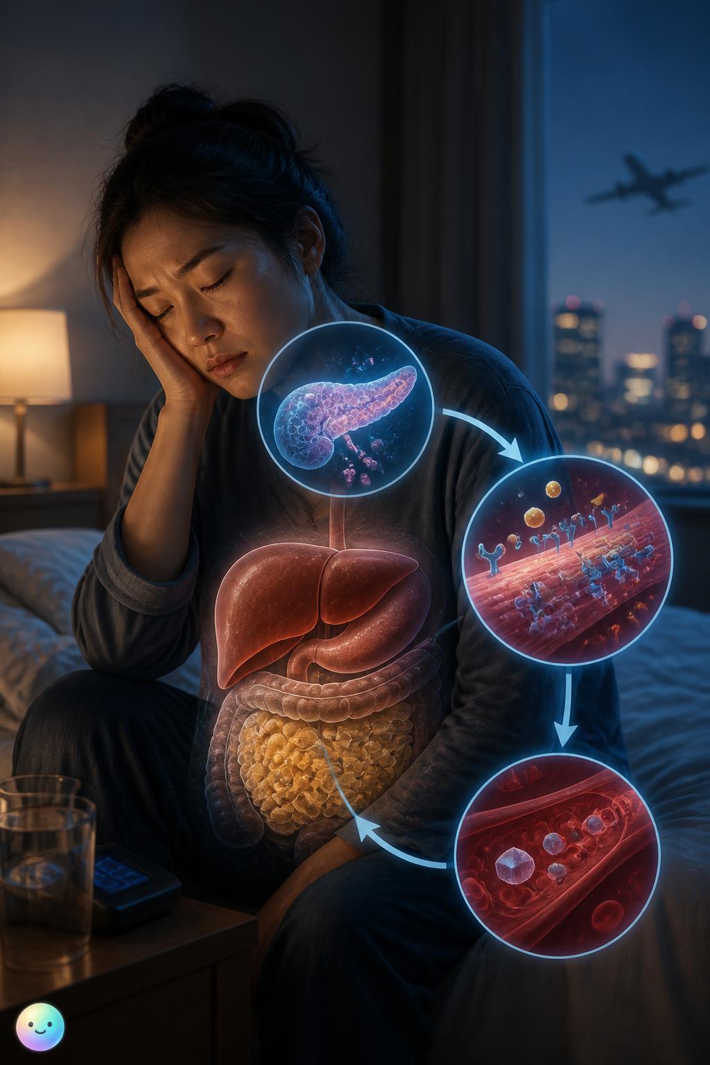 How chronic lag affects metabolism