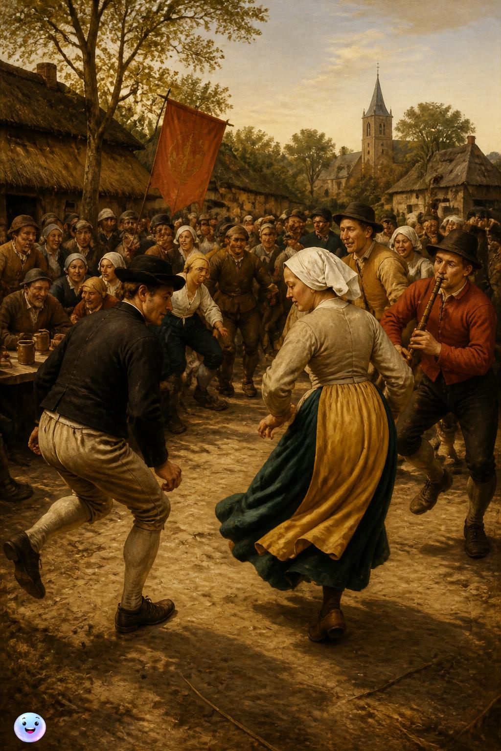 Pieter Bruegel und die tanzenden Bauern