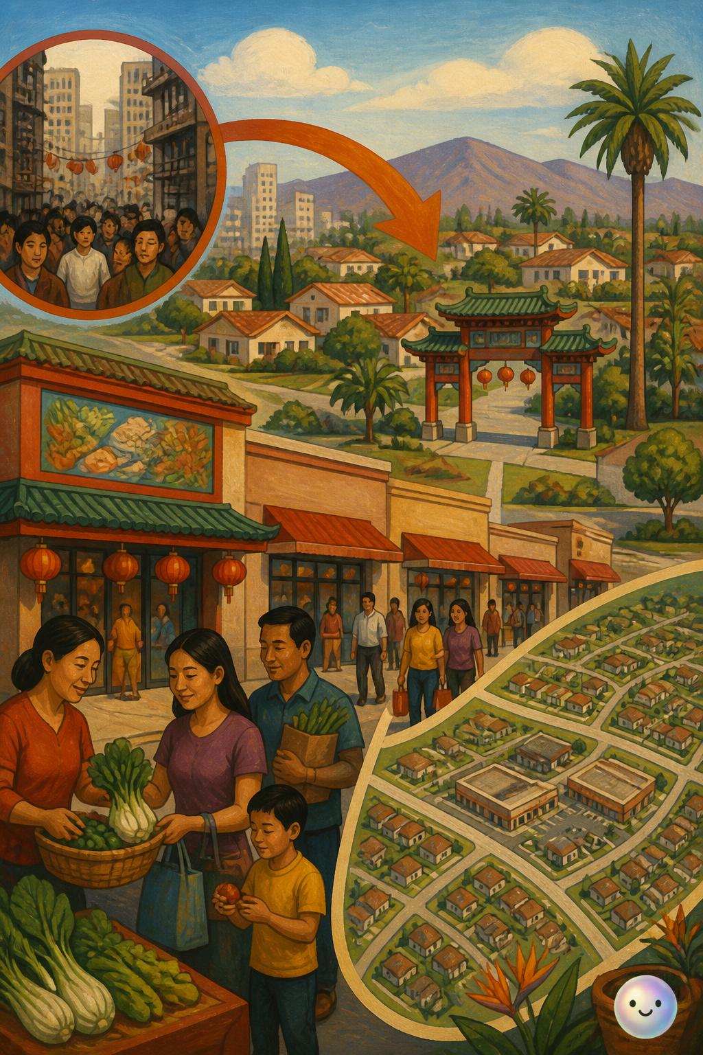 The rise of the ethnoburb