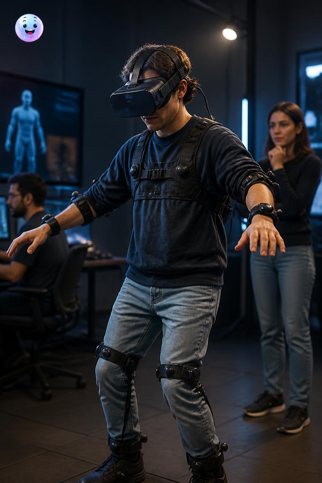 Walking in virtual shoes