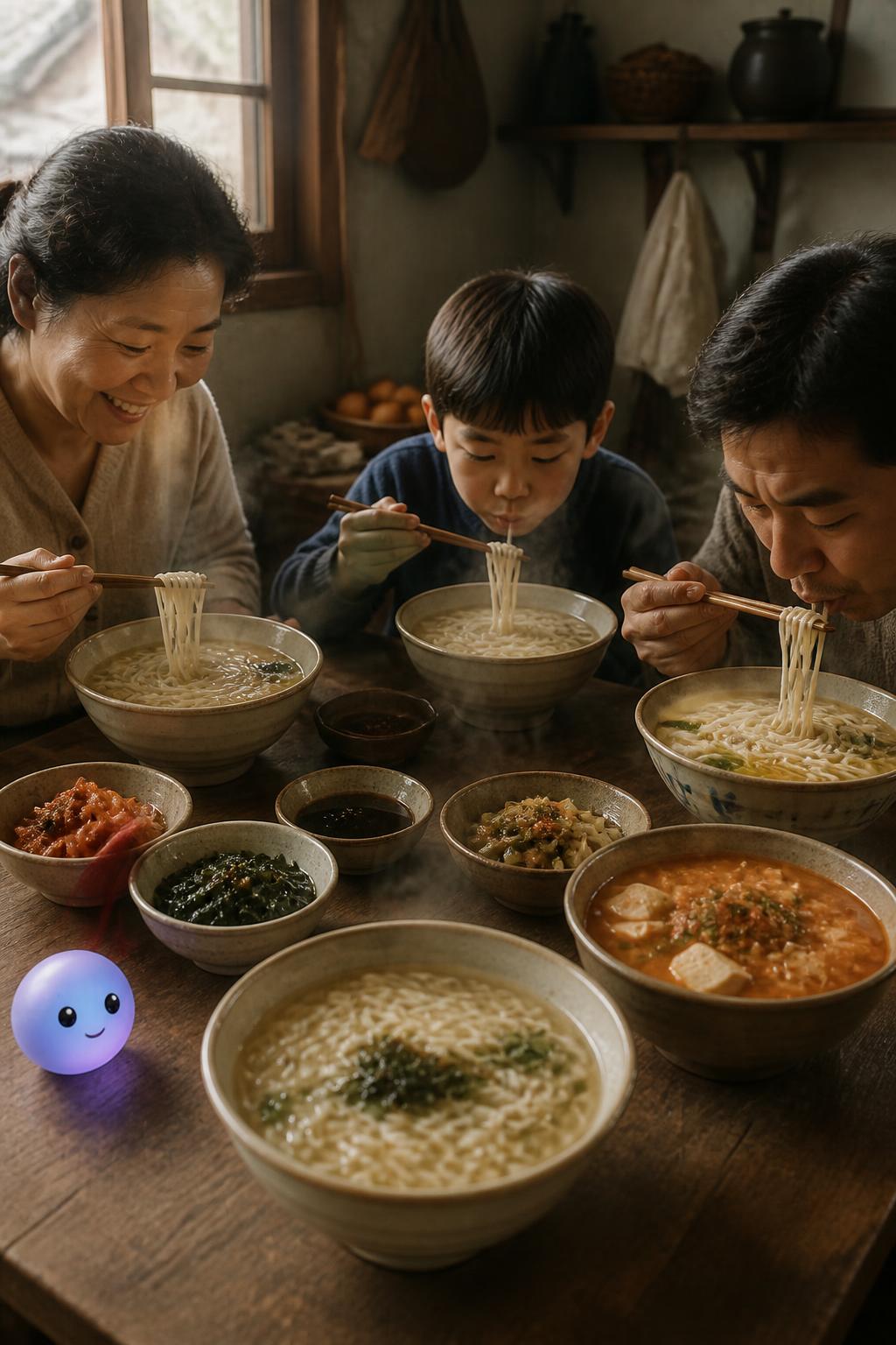 미국의 밀가루 원조가 만든 국민 음식