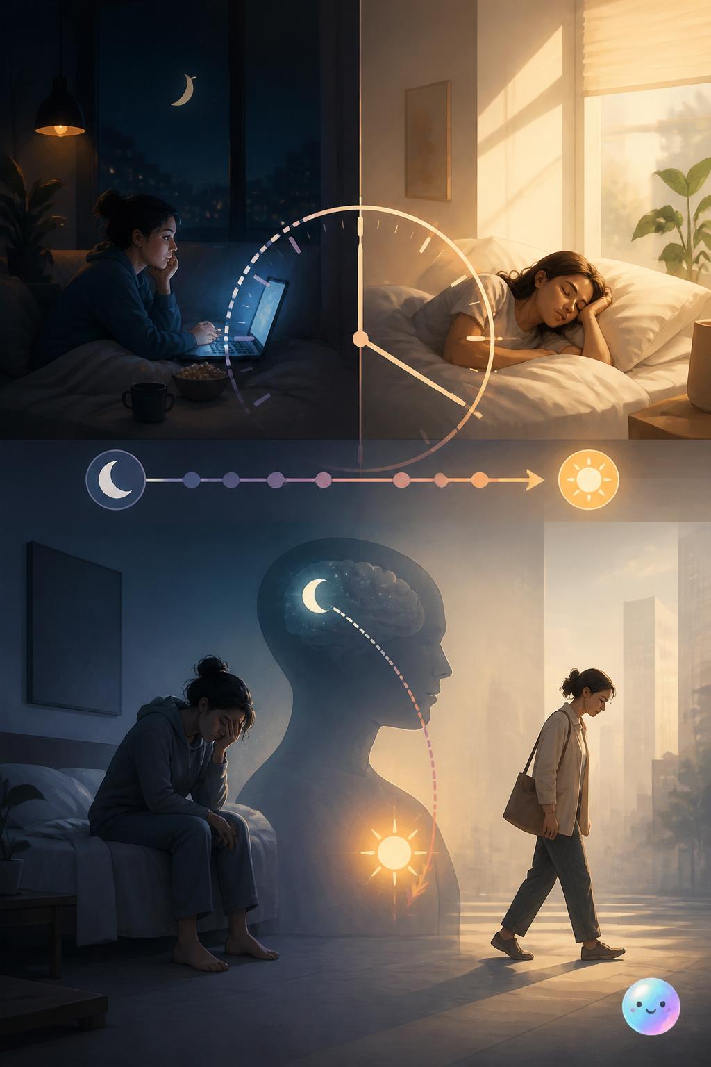 El jet lag social del fin de semana