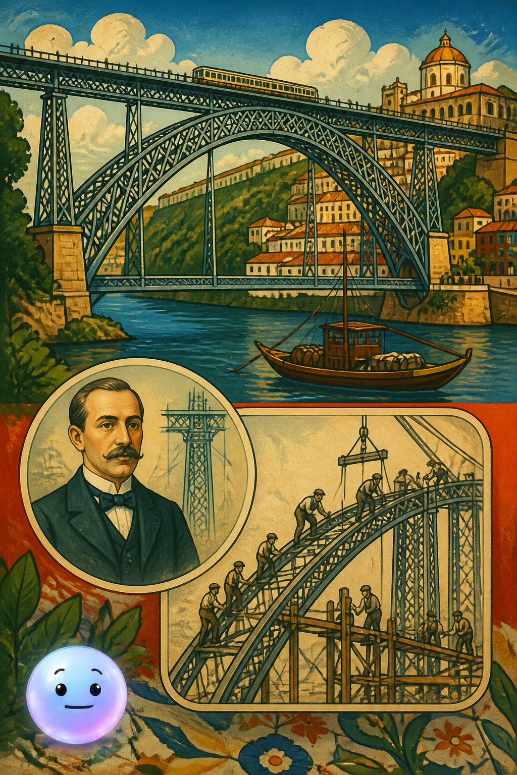 A Ponte Dom Luís I e a escola Eiffel