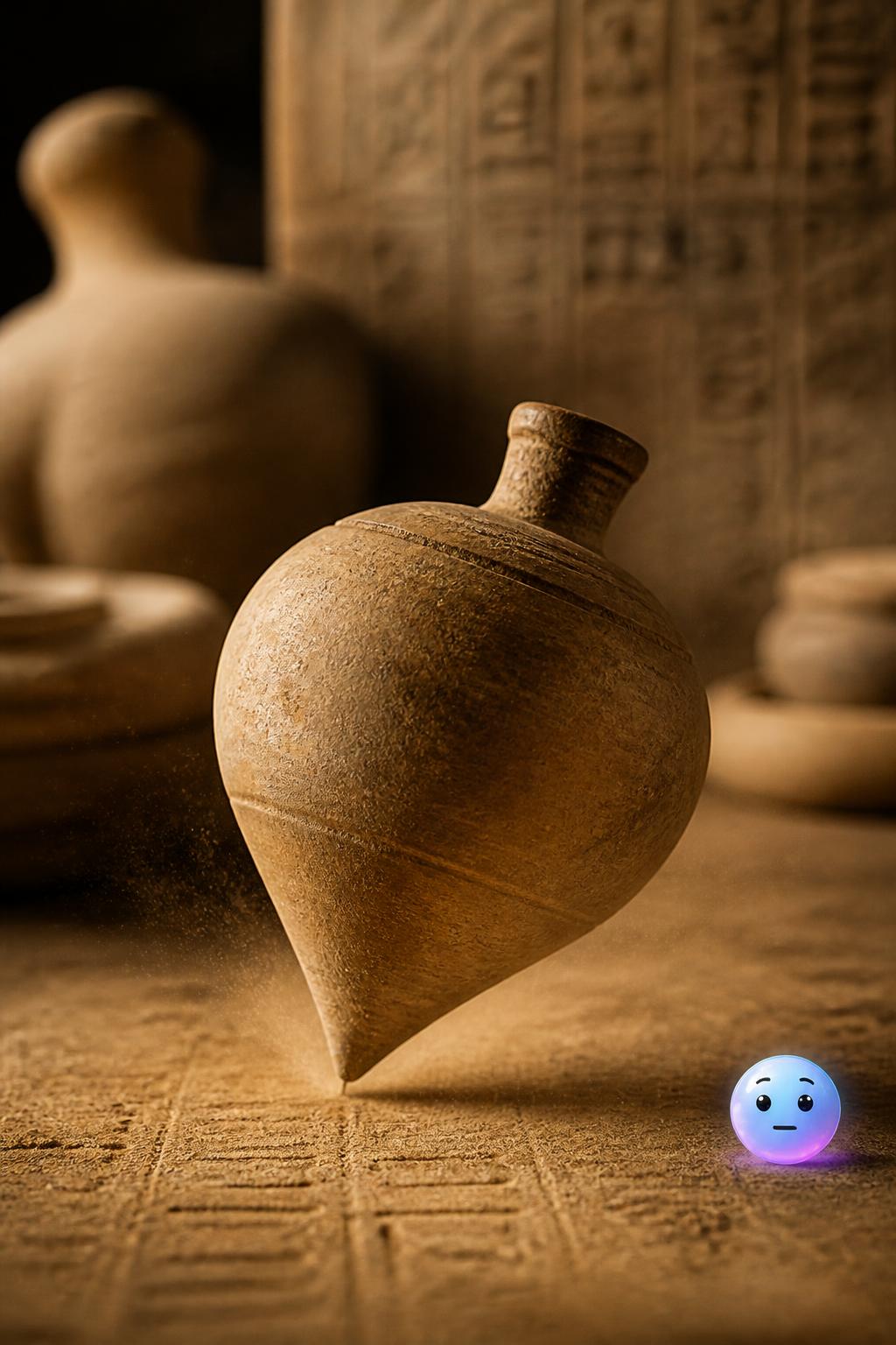 El trompo que desafía la gravedad