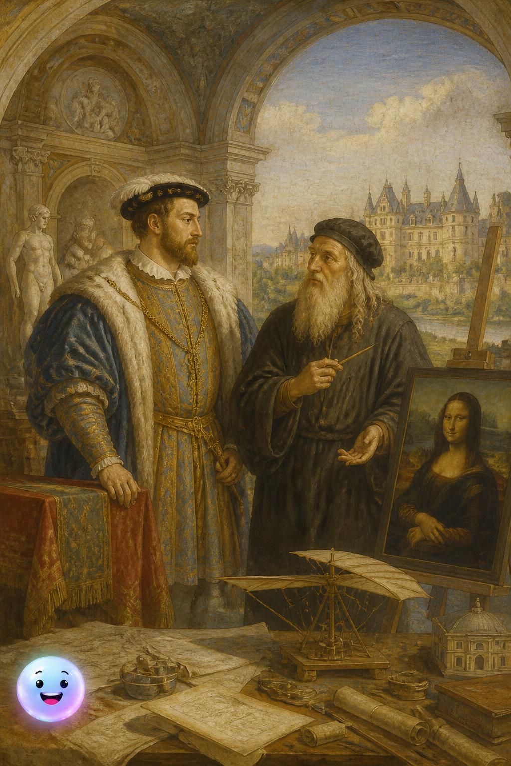 François Ier et le génie de Léonard de Vinci