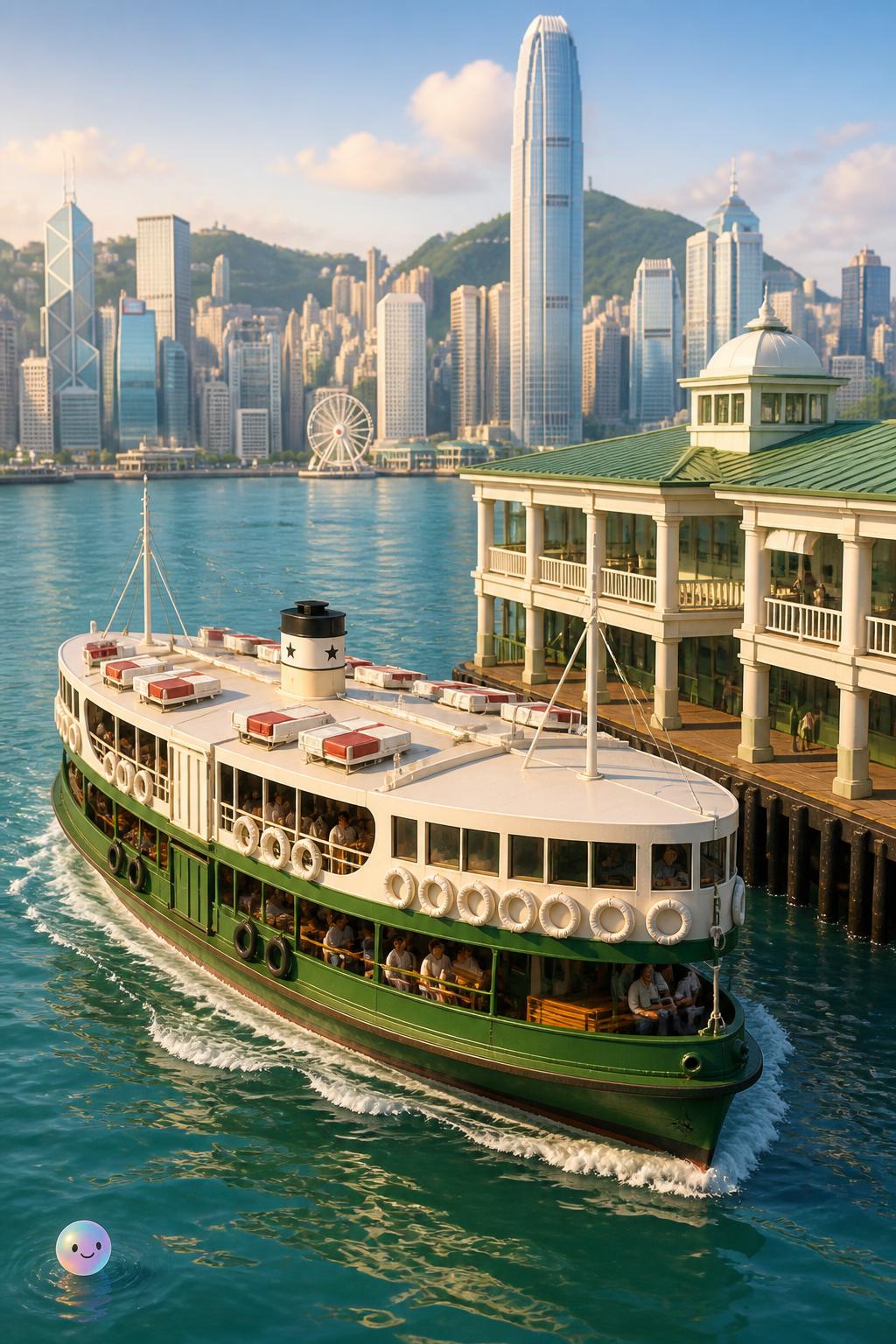 Riding the historic Star Ferry