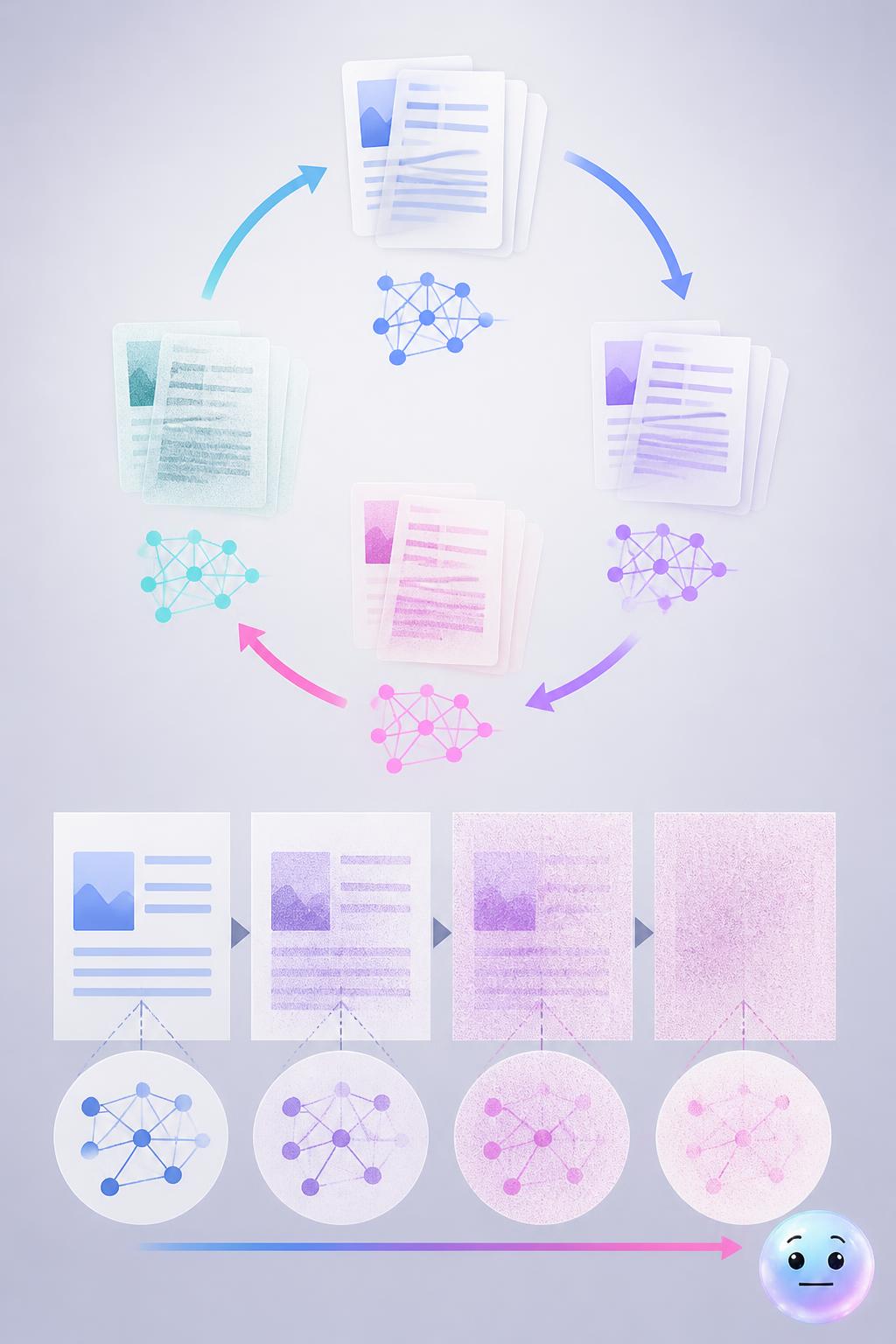 The echo chamber of AI feedback