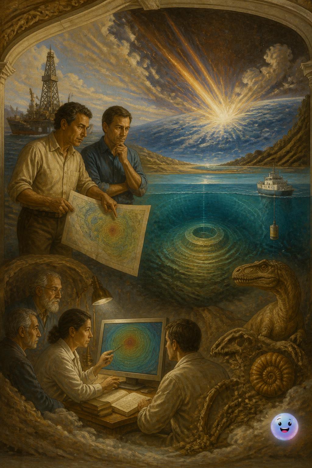 The oil hunters' accidental discovery