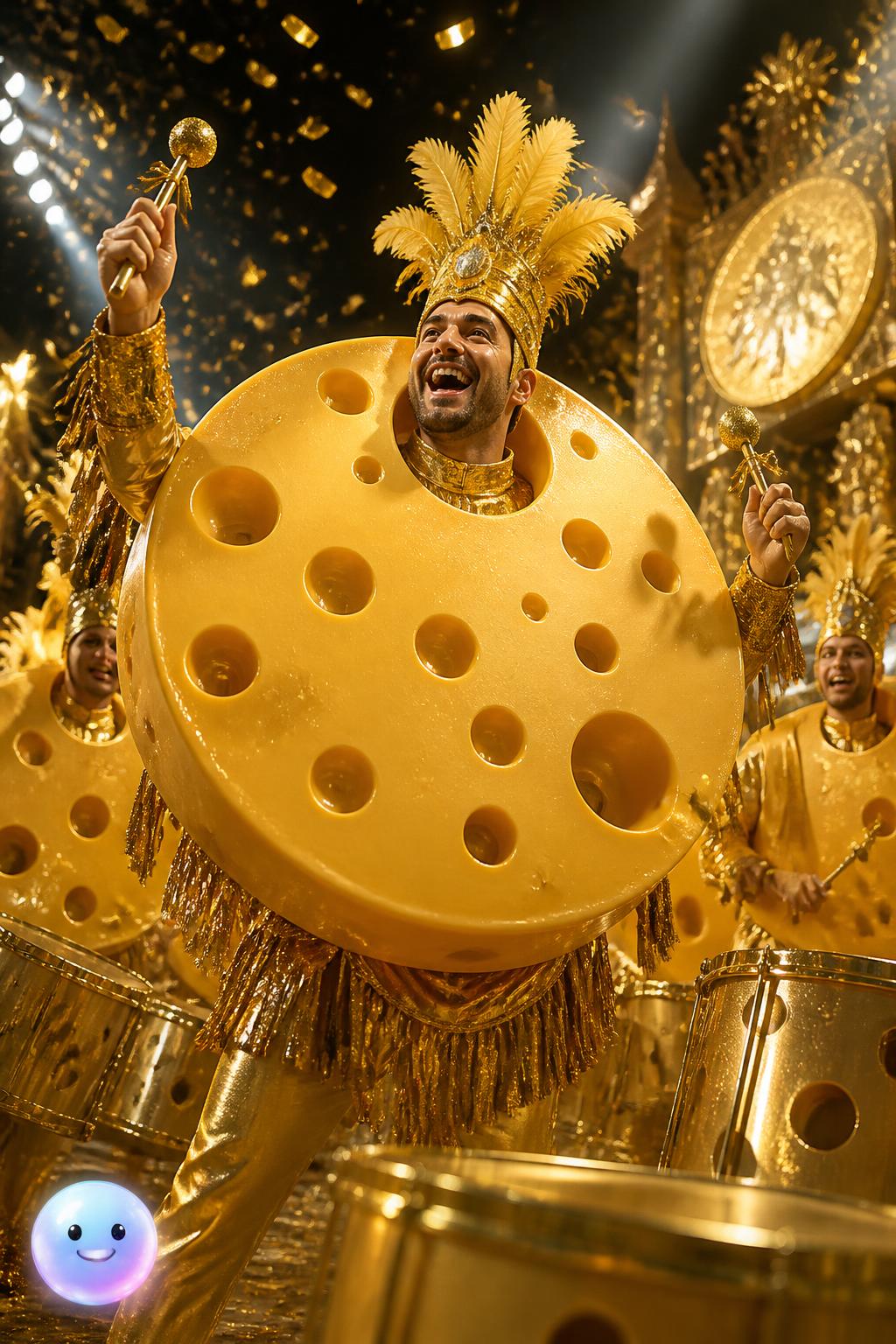 O queijo suíço e a bateria nota dez