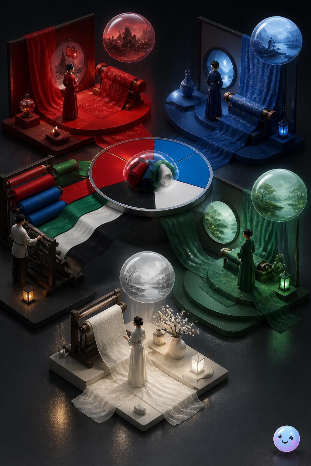 The psychological color shifts of Hero