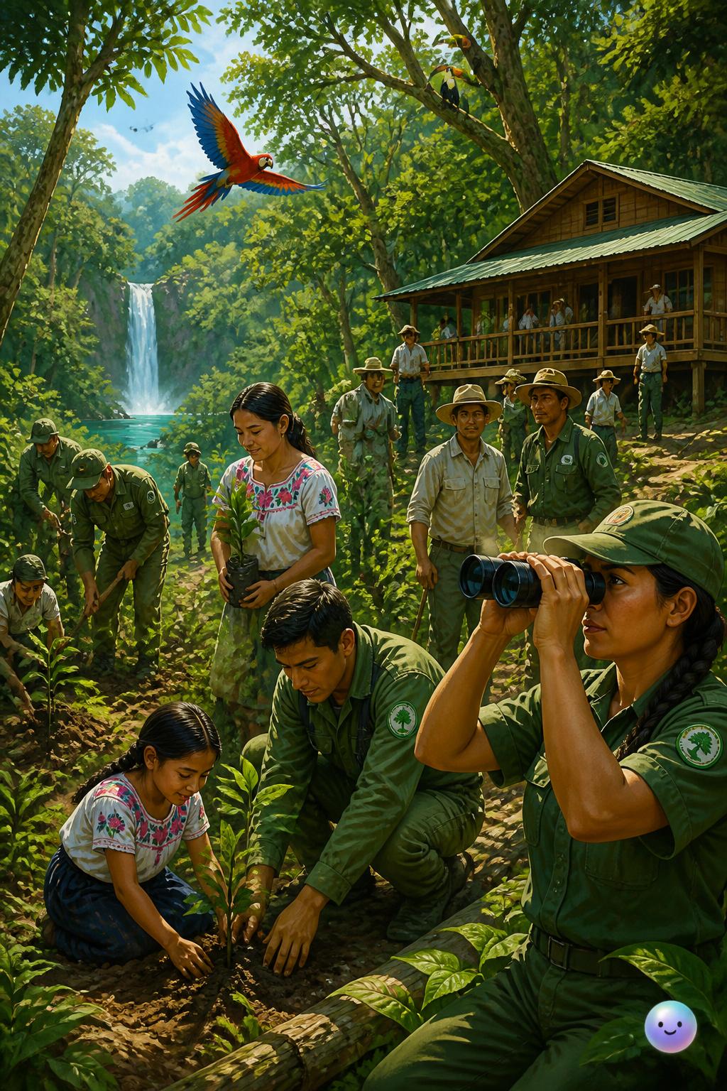 Santuarios comunitarios y ejidos verdes