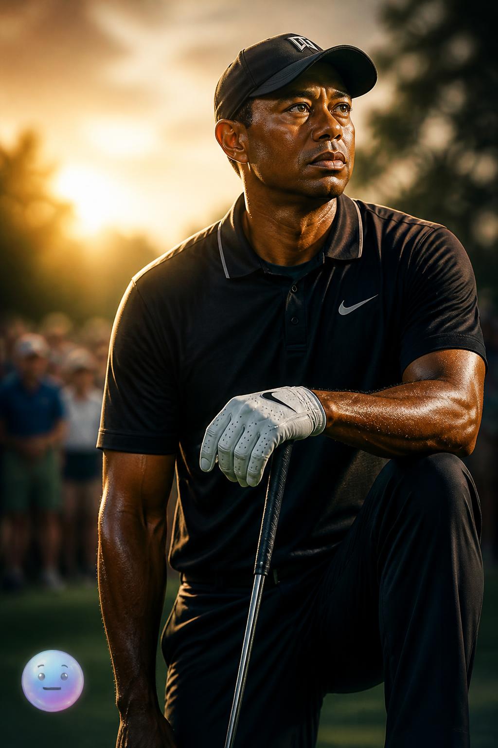 How Tiger Woods played with a new normal